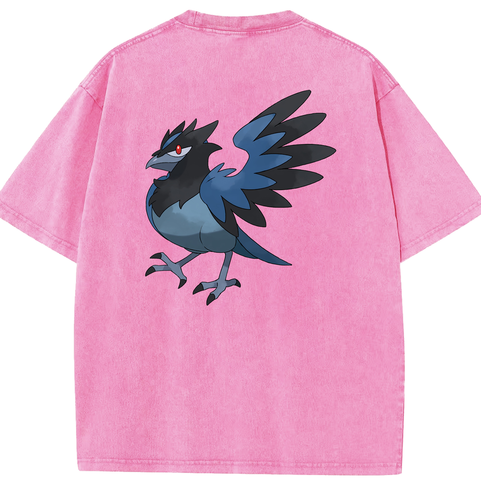 （画像用） ポケットモンスター Pokémon 綿100% ヴィンテージ風 半袖Tシャツ（背面プリント）